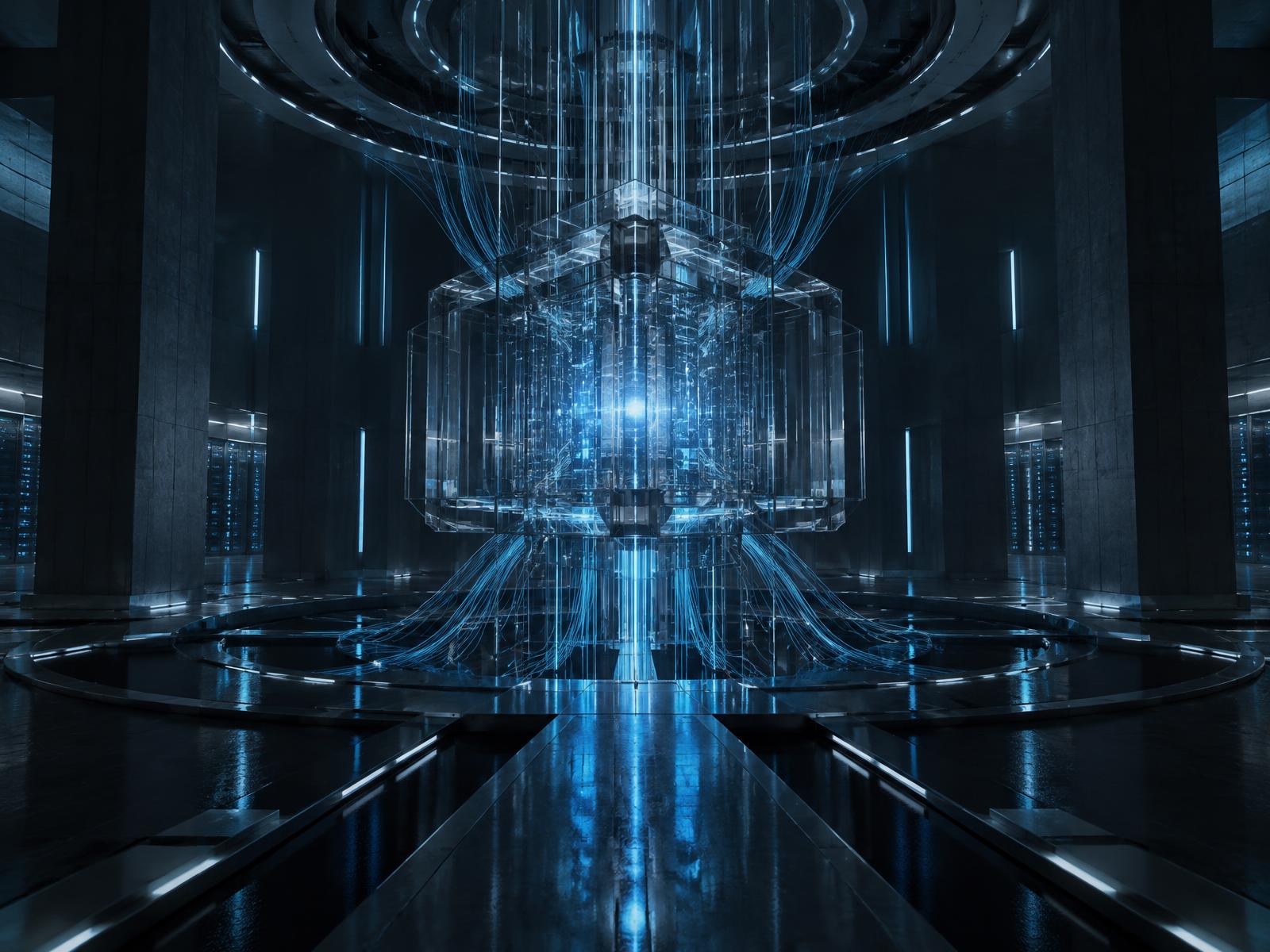 Leuchtendes BLUE-Datennetz als Intelligenzschicht